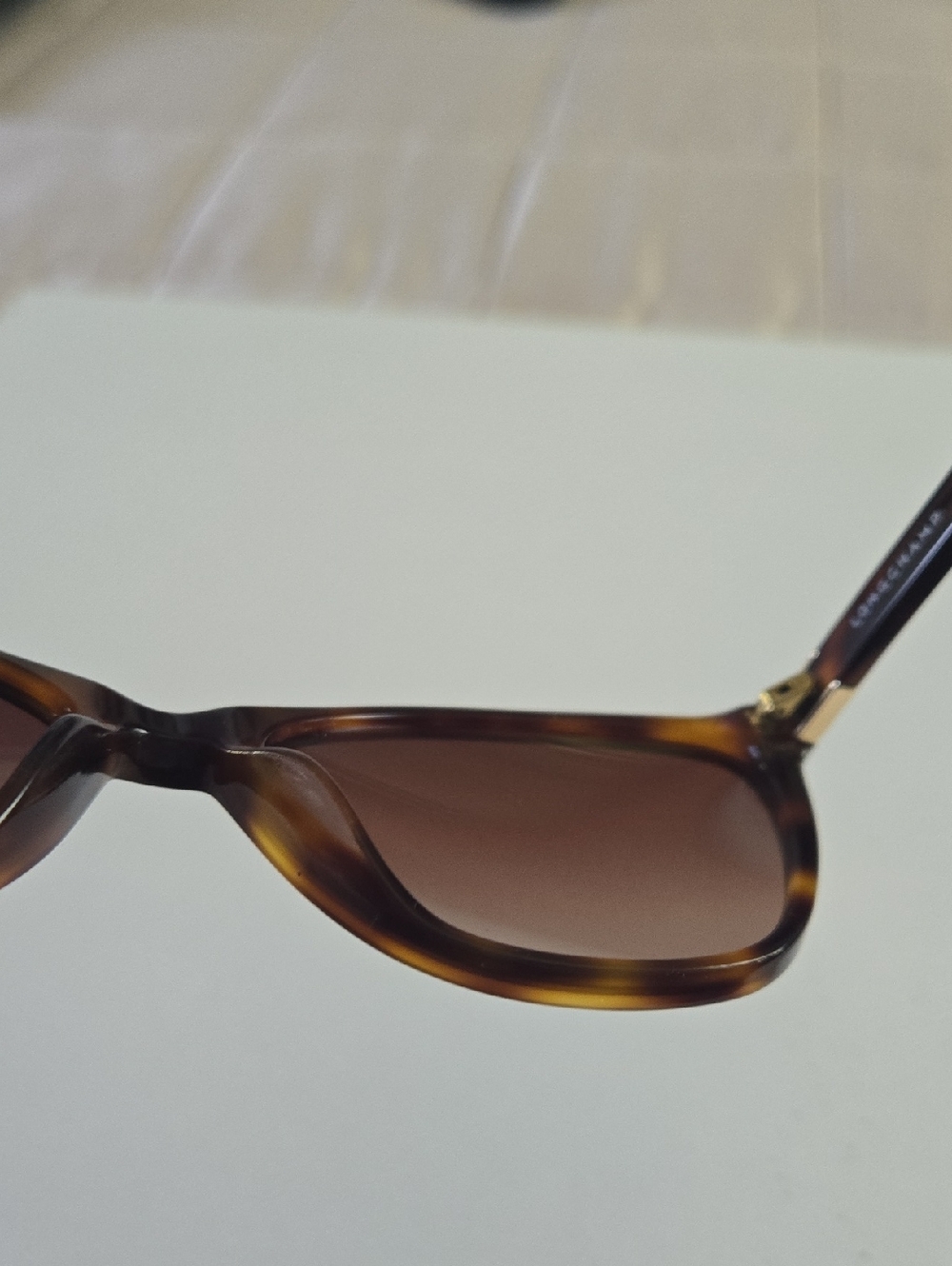 CLEARANCE Longchamp Cat eye Tortoiseshell Sunglasses - Picture 7 of 16